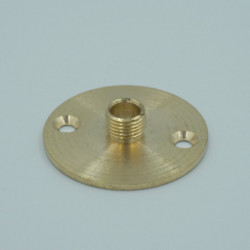 Raccord plaque male laiton diamètre 40mm